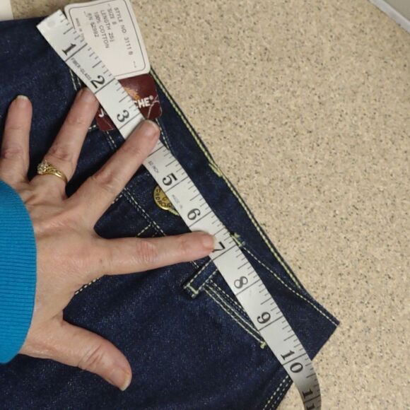👍 Vintage 80s Girls Size 8 Jordache Jeans. K1 - Picture 5 of 9